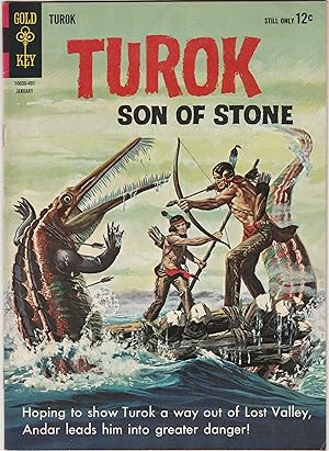 Turok Sons of Stone Gold Key No. 37, January 1964