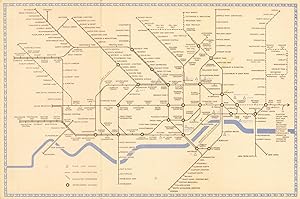London Transport - Underground Lines No 1. 1940