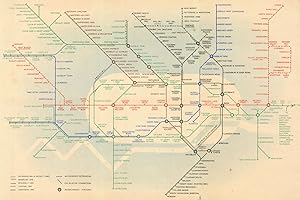 London Transport - Underground Lines No 2. 1938 - 14062