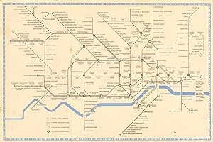 London Transport - Underground Lines No 2. 1940