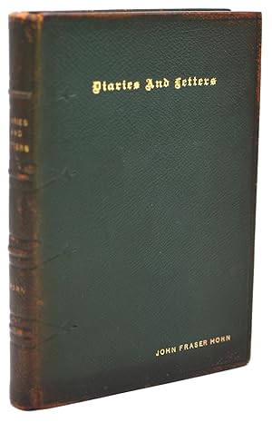 [GOLF] [CALIFORNIA] [SCOTLAND] DIARIES AND JOURNALS OF JOHN FRASER HORN