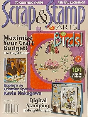 Scrap & Stamp Arts Magazine, Vol.13, No.8, January 2012