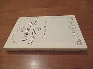 Coleridge's Biographia Literaria: Text and Meaning