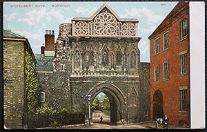 Norwich Postcard Ethelbert Gate Vintage 1907