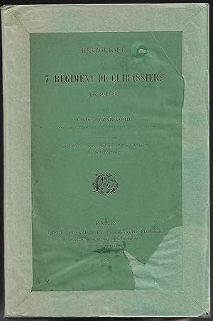 Historique du 7ème Régiment de CUIRASSIERS (1659-1886)