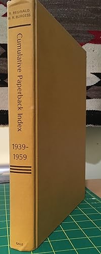 CUMULATIVE PAPERBACK INDEX 1939 - 1959.