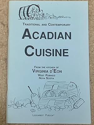 Traditional And Contemporary Acadian Cuisine