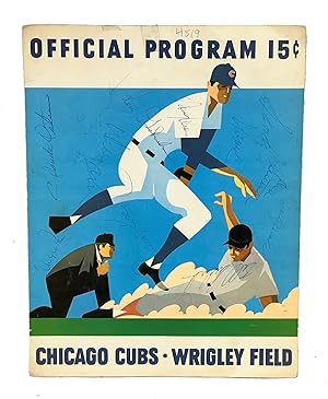 1970 Official Program Chicago Cubs v. Los Angeles Dodgers