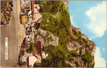 Cheddar Gorge Postcard Vintage 1963 Somerset