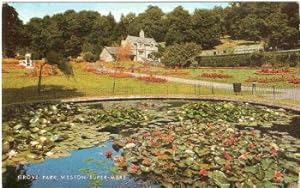 Weston Super Mare Postcard Grove Park 1970's