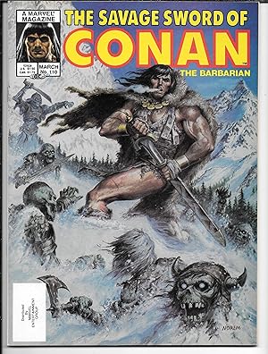 The Savage Sword of Conan: #110