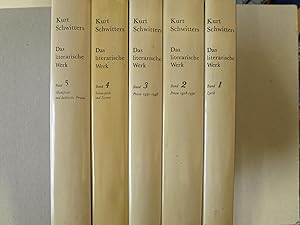 Das literarische Werk in fünf Bänden (Lyrik/ Prosa 1918-1930/ Prosa 1931-1948/ Schauspiele und Sz...