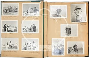 Archive of 63 original photographs relating to Southern California Midget Auto Racing and African...