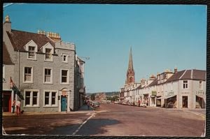 Kircudbright Postcard Scotland St. Cuthberts Street