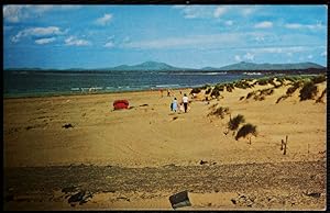 Harlech Wales Postcard The Beach