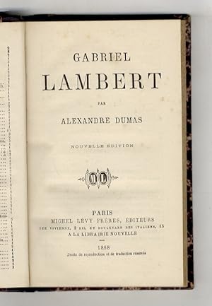 Gabriel Lambert. Nouvelle édition.