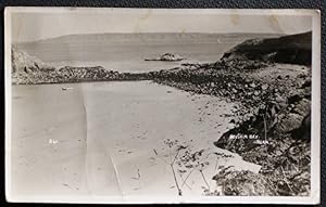 Herm Belvoir Bay Real Photo 1954 With Eight Doubles Herm Franking