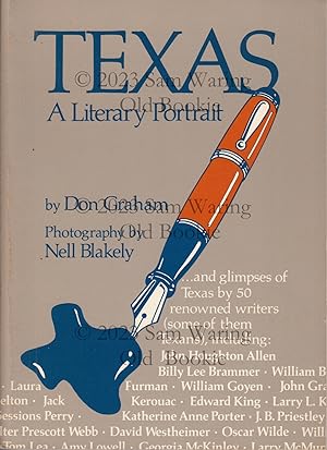 Texas: a literary portrait INSCRIBED