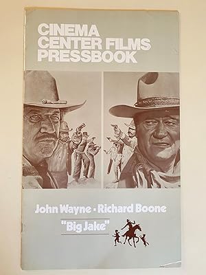 Big Jake Pressbook 1971 John Wayne, Richard Boone
