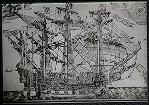 Ark Royal An English Woodcut Housed In The British Museum Postcard