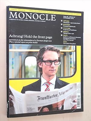 Monocle Issue 08, Volume 01, November 2007