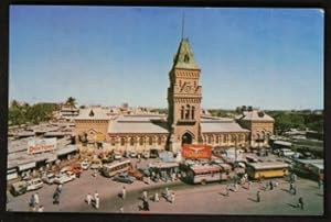 Karachi Pakistan Empress Market Vintage 1983 Postcard