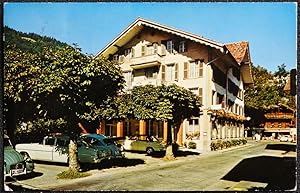 Switzerland Hotel Baren Postcard