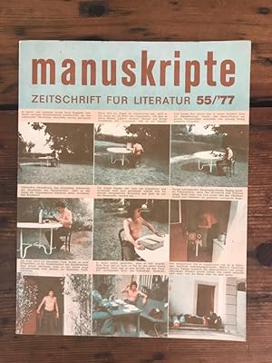 Manuskripte Heft 55 (16. Jahrgang) - Zeitschrift für Literatur - Inhalt: Beiträge von Ernst Binde...