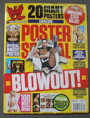 WWE SPECIAL ISSUE - 20 GIANT POSTERS Inside POSTER SPECIAL BLOWOUT!