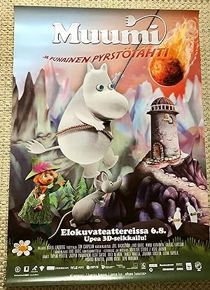 MOOMINS & The Comet Chase - Original Finnish One-Sheet Movie Poster, 2010