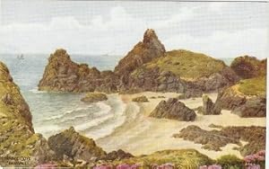 Kynance Cove Cornwall Postcard The Lizard