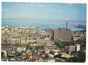 Kobe Japan Postcard Town Harbour