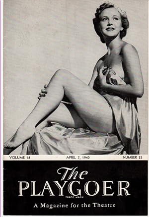 The Playgoer, Vol. 14 No. 23, April 7, 1940 Presents "The Streets of Paris" at the Cass Theatre