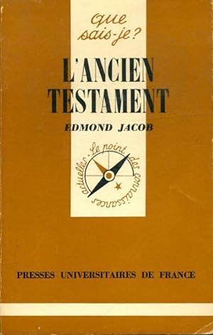 L'ancien testament - Edmond Jacob