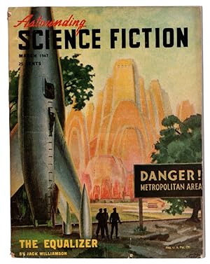 ASTOUNDING SCIENCE FICTION, MARCH 1947. The Equalizer by Jack Williamson. Cover Art by Hubert Rog...