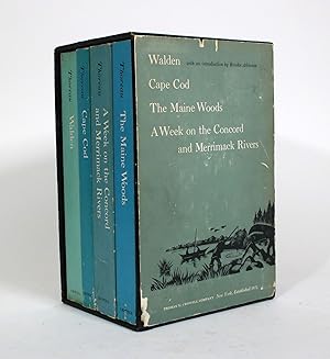 Walden. Cape Cod. A Week on the Concord and Merrimack Rivers. The Maine Woods [4 vols]