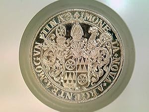 Medaille, Moneta Nova Argentea Moguntina 1630, ANselmi Casimiri, Nachprägung 1979, Silber 835, 28...