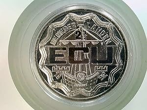 Münze/Medaille 2 1/2 ECU, 1992, Niederlande, König Wilhelm I., Cu/Ni, 33 mm, Stempelglanz
