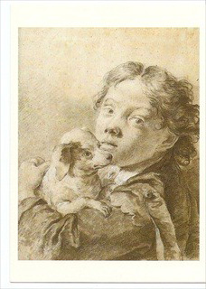 Giovanni Battista Piazzetta Artist (1683-1754) Boy With A Dog