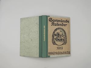 Gartenlaube-Kalender. 1919 Zeitschriften der HAAB Weimar. Projekt Sicherungsverfilmung der HAAB W...