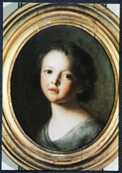 Nattier Artist (1685-1766) Postcard Portrait d'enfant