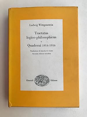 Tractatus logico-philosophicus e Quaderni 1914-1916. Seconda edizone riveduta