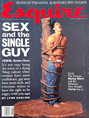 Esquire magazine June 1993 (Marky Mark Wahlberg on cover)