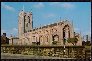 Rochdale Postcard Greater Manchester Parish Church