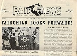 Fair News Vol. II, No 11. Fairchild looks forward . Fairchild attend anxieusement!