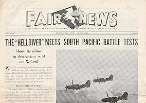 Fair News Vol. III, No 3. The Helldiver meets South Pacific Battle Tests. Helldiver mis à l'épreu...