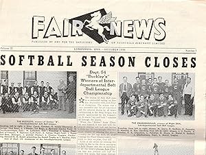 Fair News Vol. III, No 7. Cloture de la saison de balle molle. Softball Season Closes.