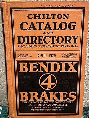 Chilton Catalog and Directory Including Replacement Parts Data