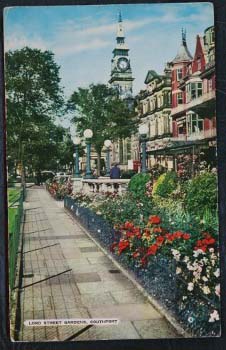 Southport Postcard 1976 Lord Street Gardens