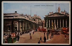 London Postcard Royal Exchange Vintage View
